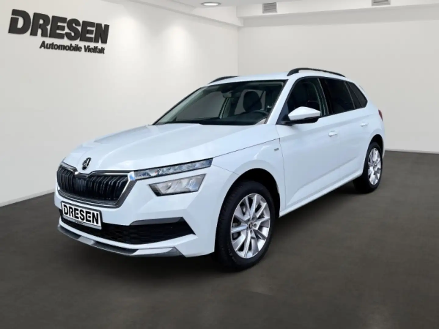 Skoda Kamiq Tour+Navi+Kamera+Sitzheizung+Abstandstempomat Weiß - 1