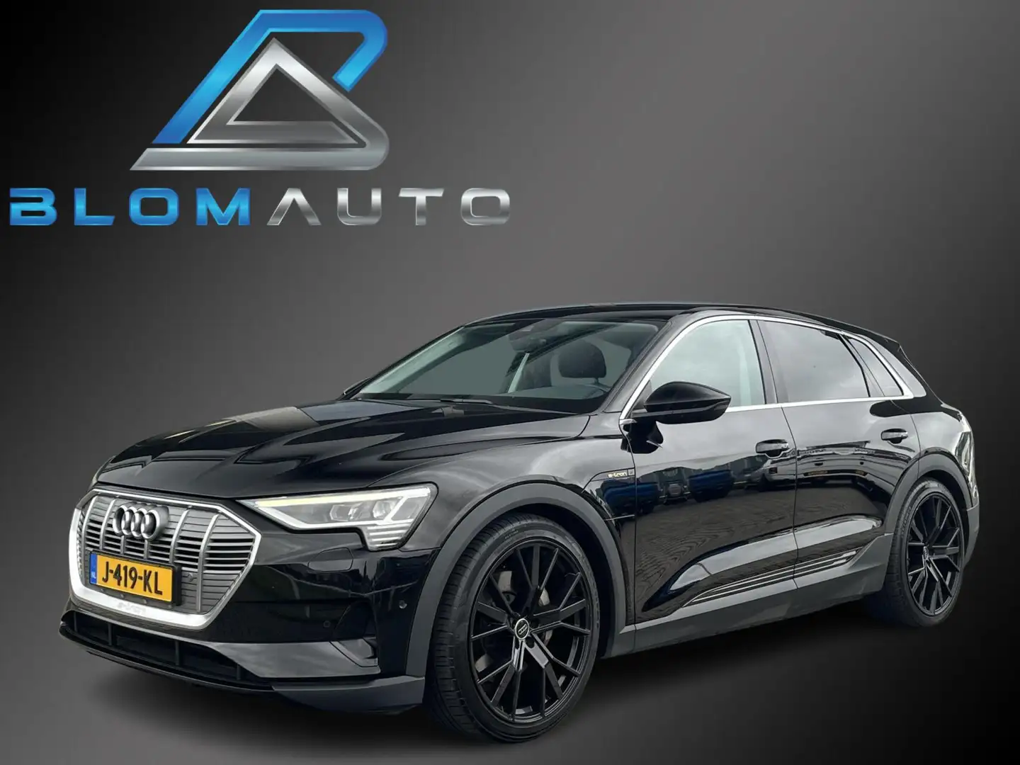 Audi e-tron QUATTRO S-LINE 313PK 22INCH B&O+MEMORY+BTW AUTO Zwart - 1