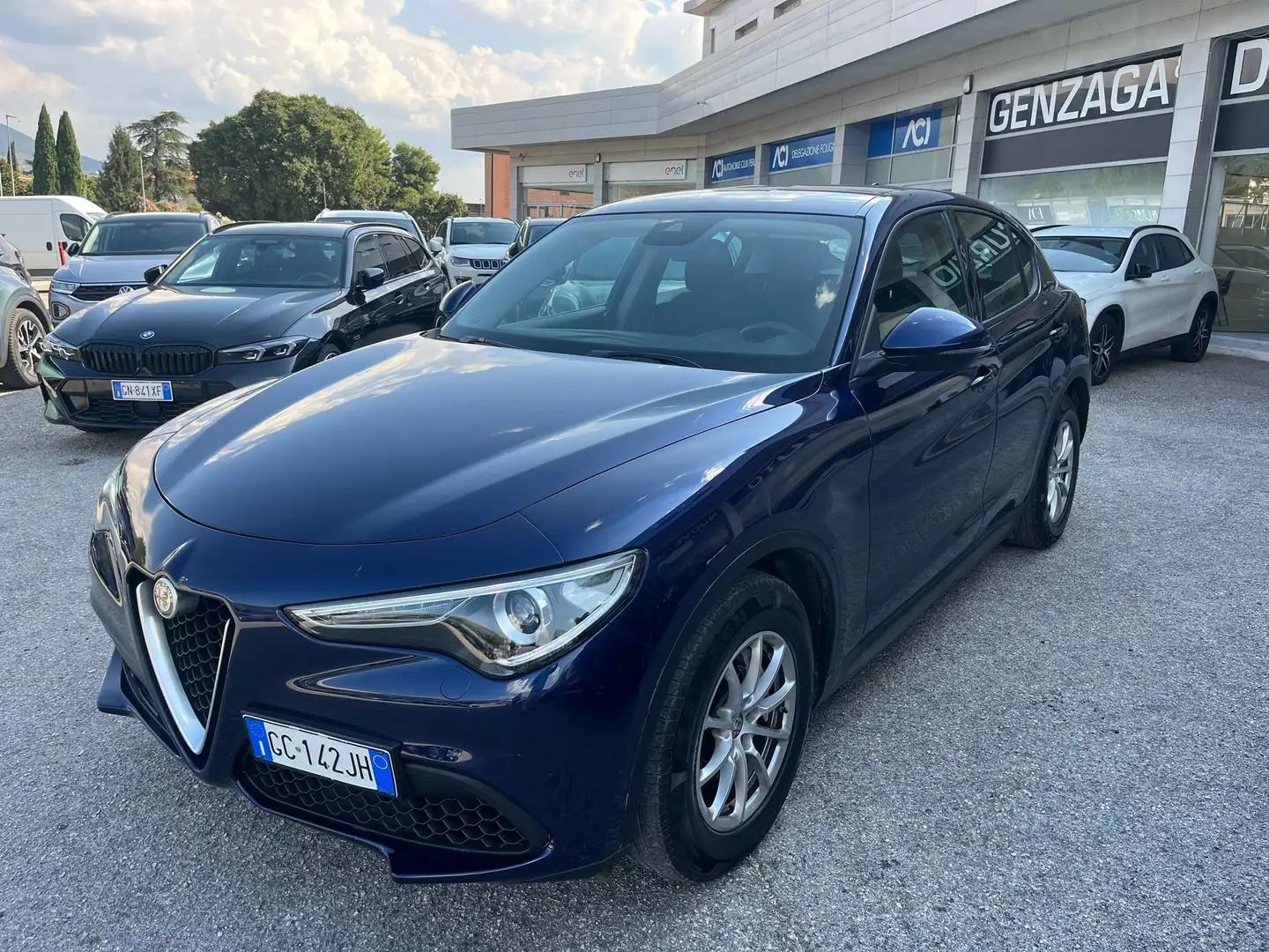 Alfa Romeo Stelvio Stelvio 2020 2.2 t Business rwd 160cv auto Bleu - 1
