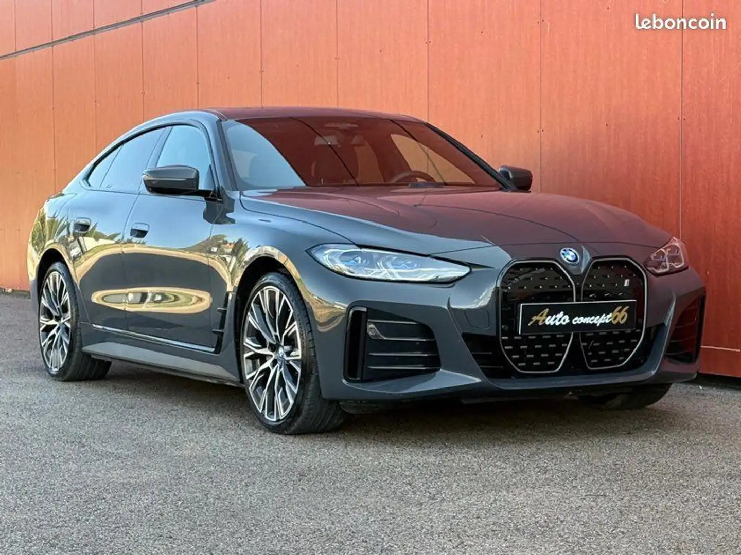 BMW i4 G26 EDRIVE40 Phase 2 M SPORT 340ch TVA Récupérable Gris - 1