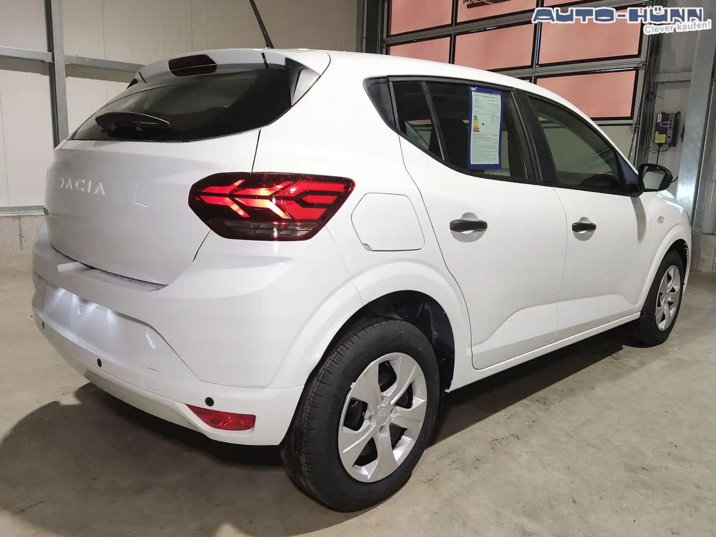 Dacia Sandero Essential TCe 90 PS Klima-DAB-LED-Tempomat-Limi... Blanco - 2