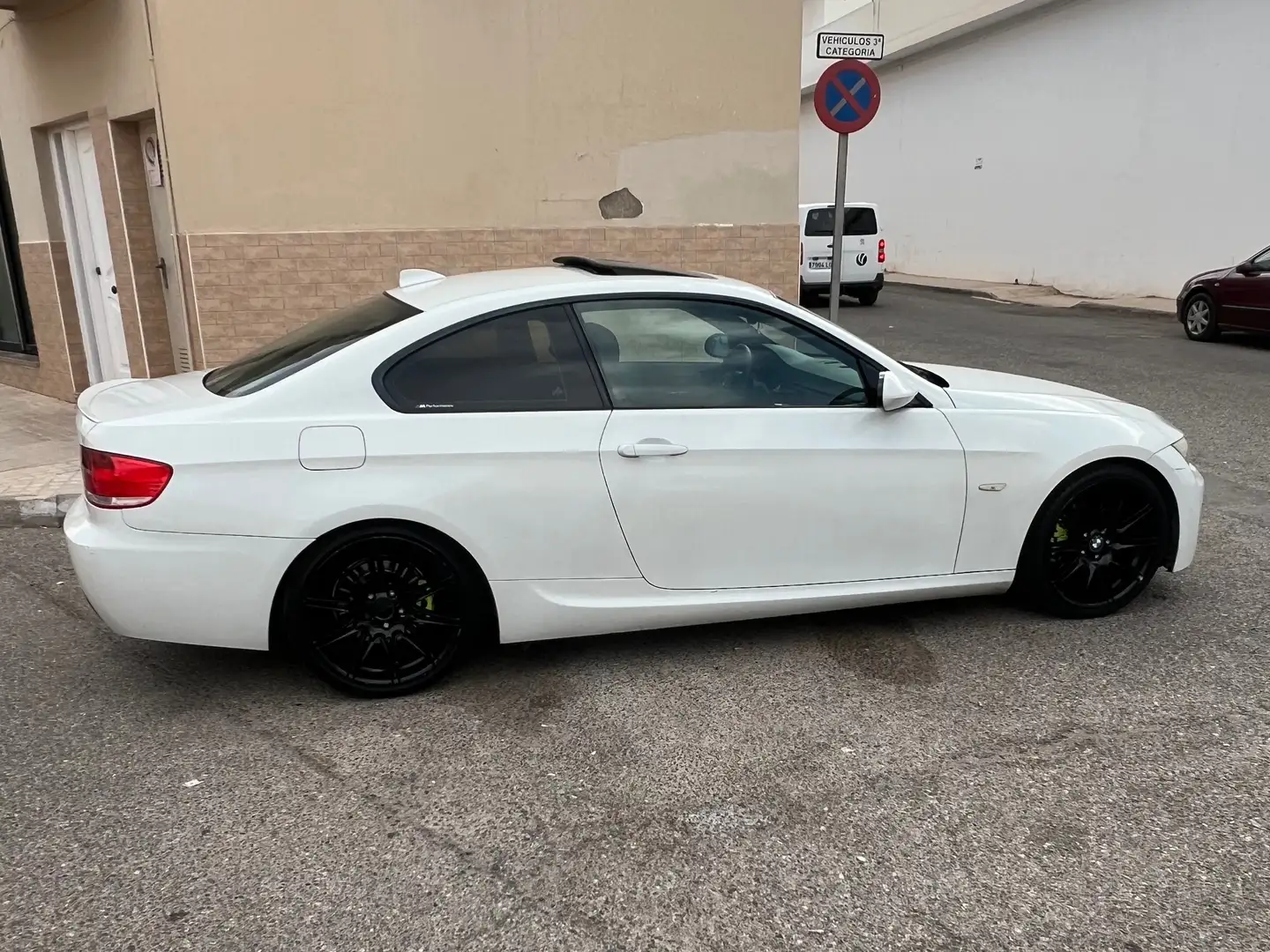 BMW 320 320d Coupé Blanco - 2