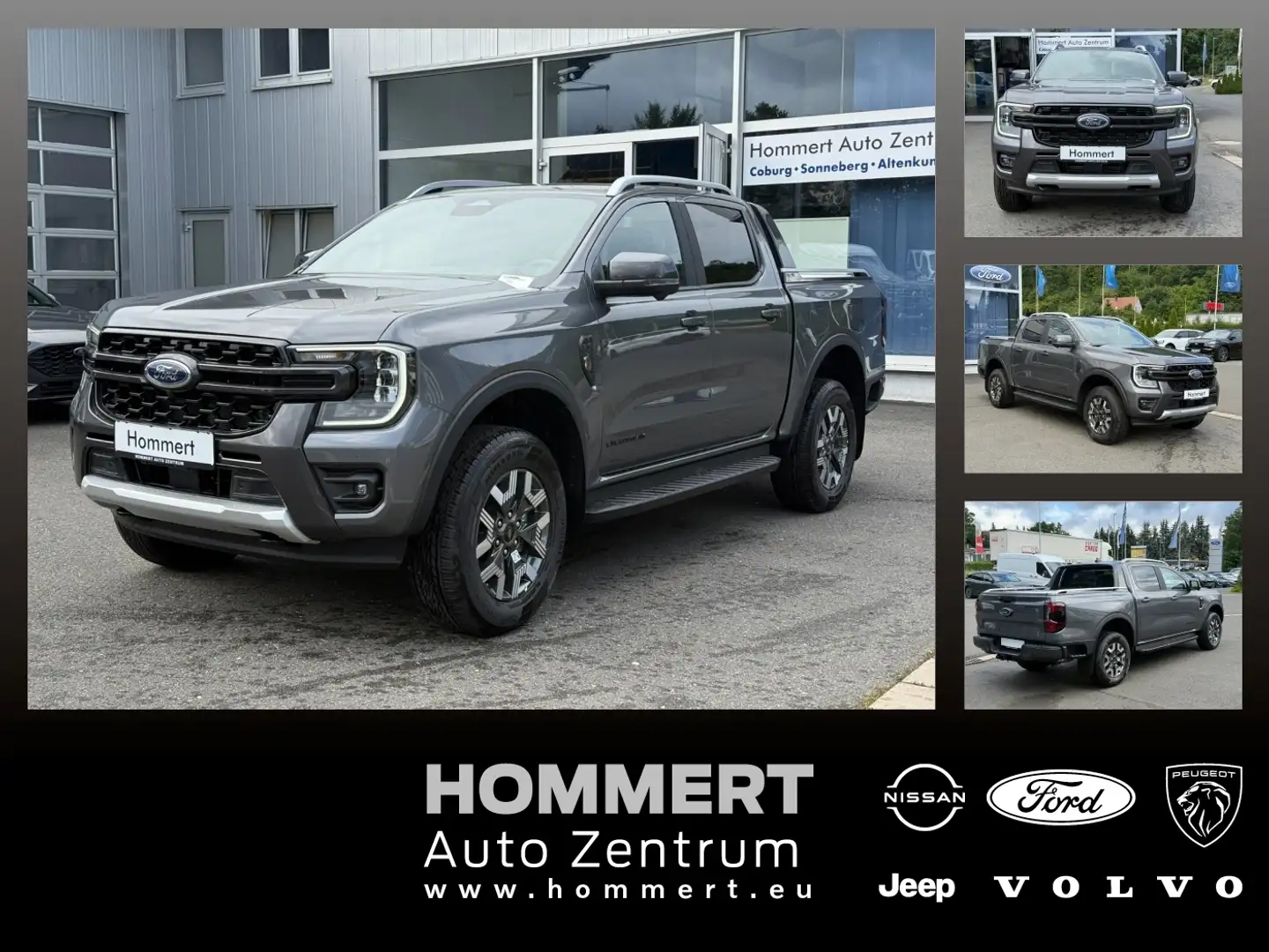 Ford Ranger Wildtrak PHEV 2.3 DoKa *0%-FINANZIERUNG* Grau - 1