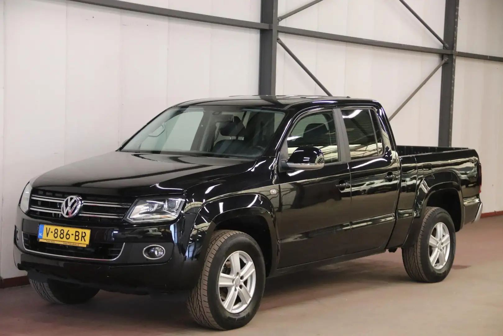 Volkswagen Amarok 2.0 TDI 4Motion DC DUBBEL CABINE AUTOMAAT Zwart - 1