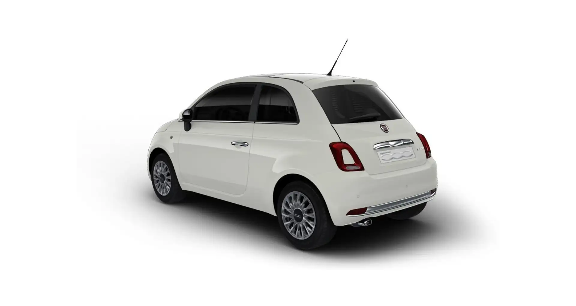 Fiat 500 Dolcevita 1.0 Hybrid 15" Klima CarPlay uvm. White - 2