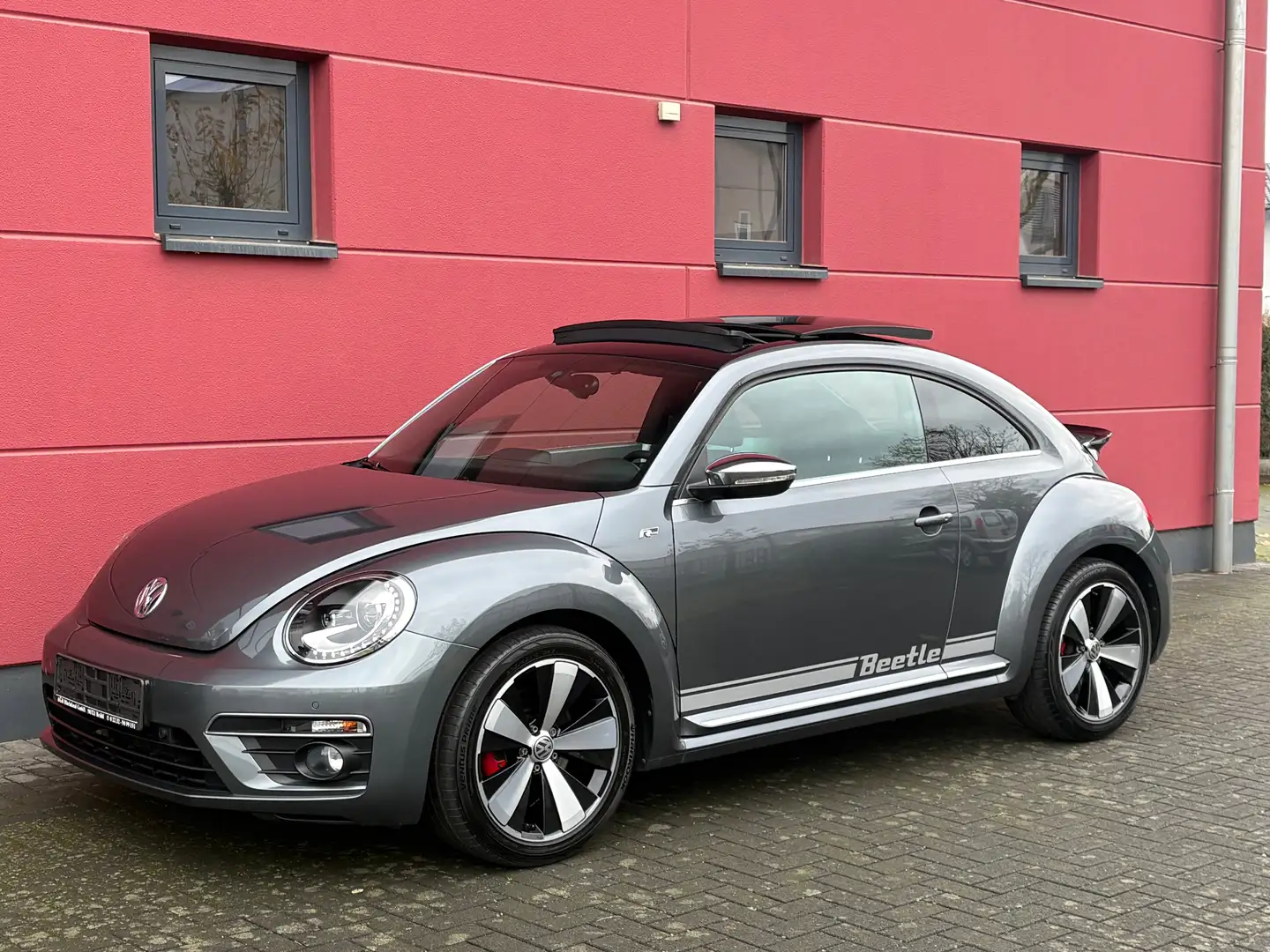 Volkswagen Beetle 2.0 TSI DSG 220PS R-LINE SPORTPAKET LEDER FENDER* Gris - 2