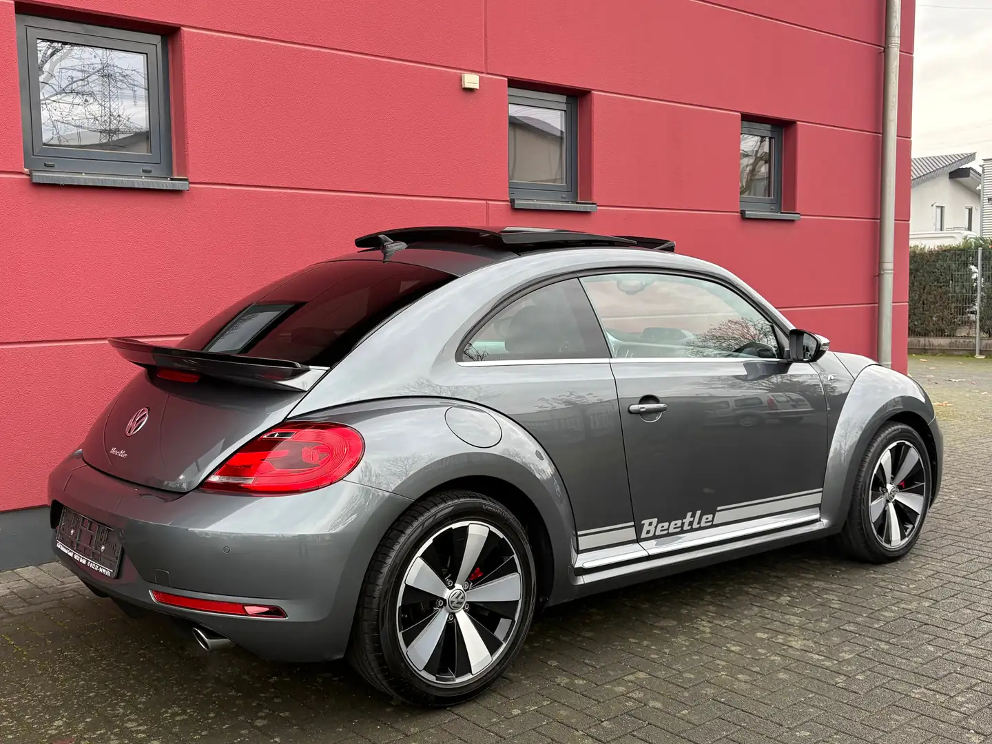 Volkswagen Beetle 2.0 TSI DSG 220PS R-LINE SPORTPAKET LEDER FENDER* Gris - 1