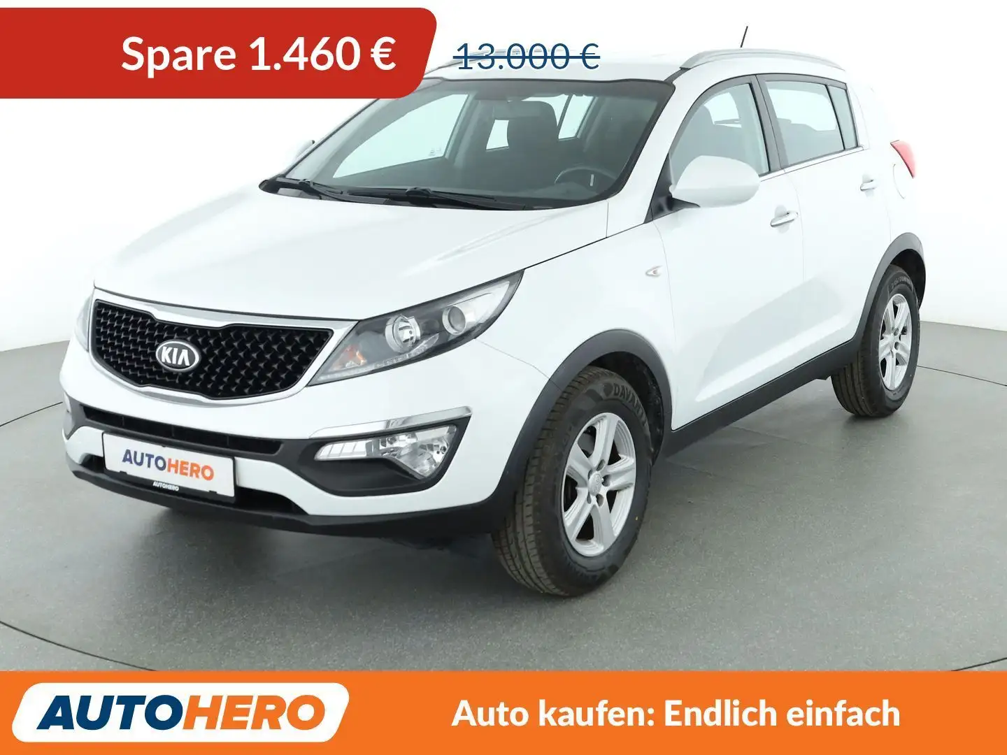Kia Sportage 1.6 GDI Edition 7 2WD *TEMPO*PDC*SHZ* Weiß - 1