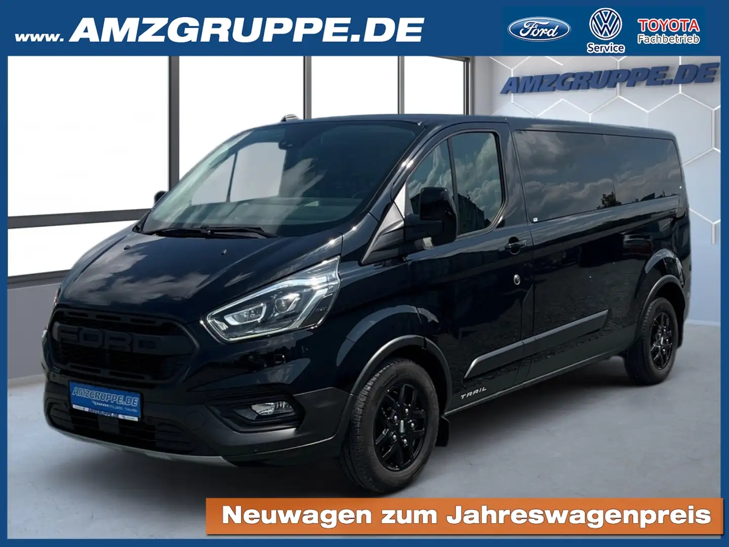 Ford Transit Custom FT340 Trail Navi+Kamera+Xenon+LEDER Schwarz - 1