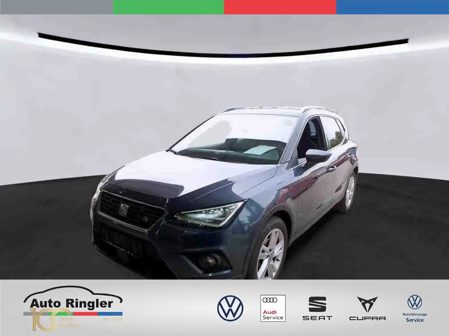 SEAT Arona 1.5 TSI FR FR+LED+AHK+NAVI+ Digitales Cockpit Soun Gris - 1