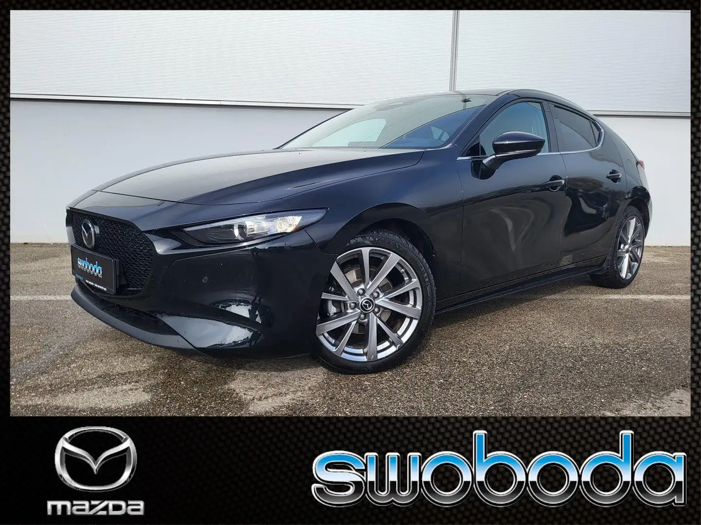 Mazda 3 e-Skyactiv-G122 Homura *8fach bereift* Noir - 1