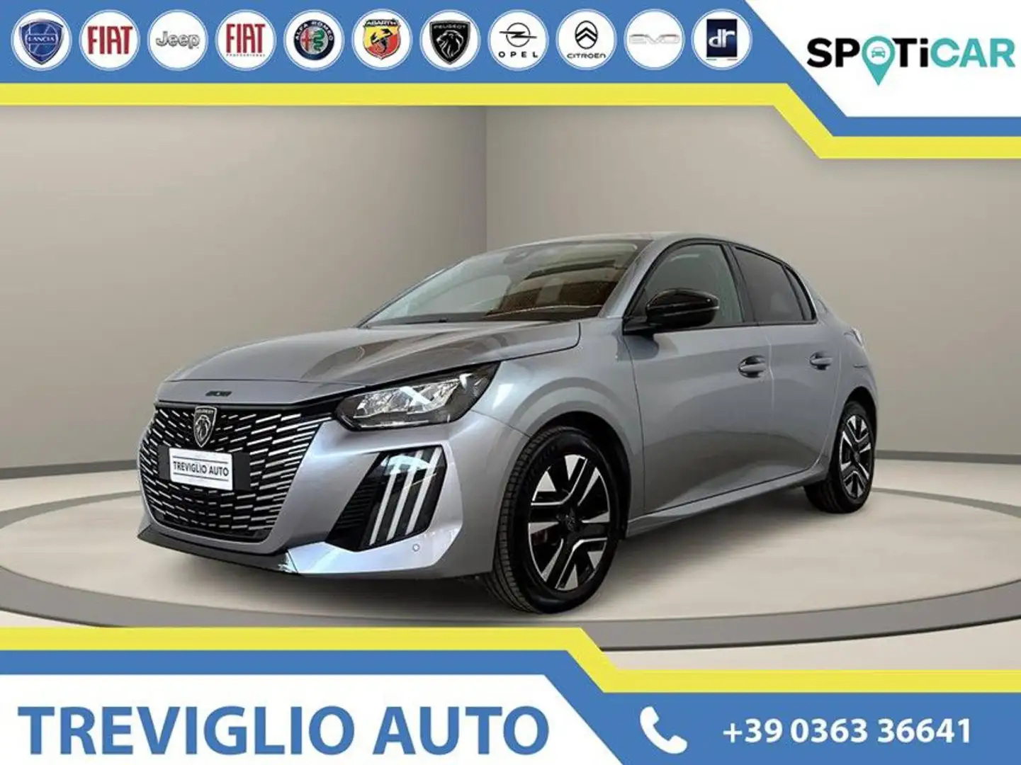 Peugeot 208 PureTech 100 Stop&Start 5 porte Allure Gris - 1