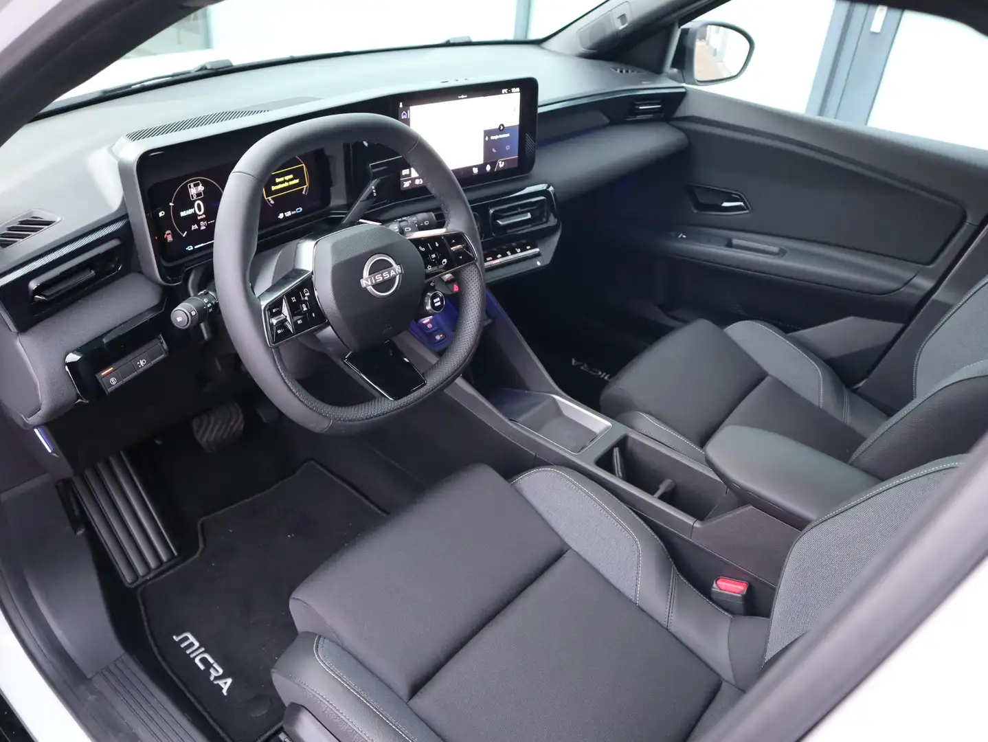 Nissan Micra ADVANCE 52 kWh | Google Navi | Stoel- & Stuurwielv Weiß - 2