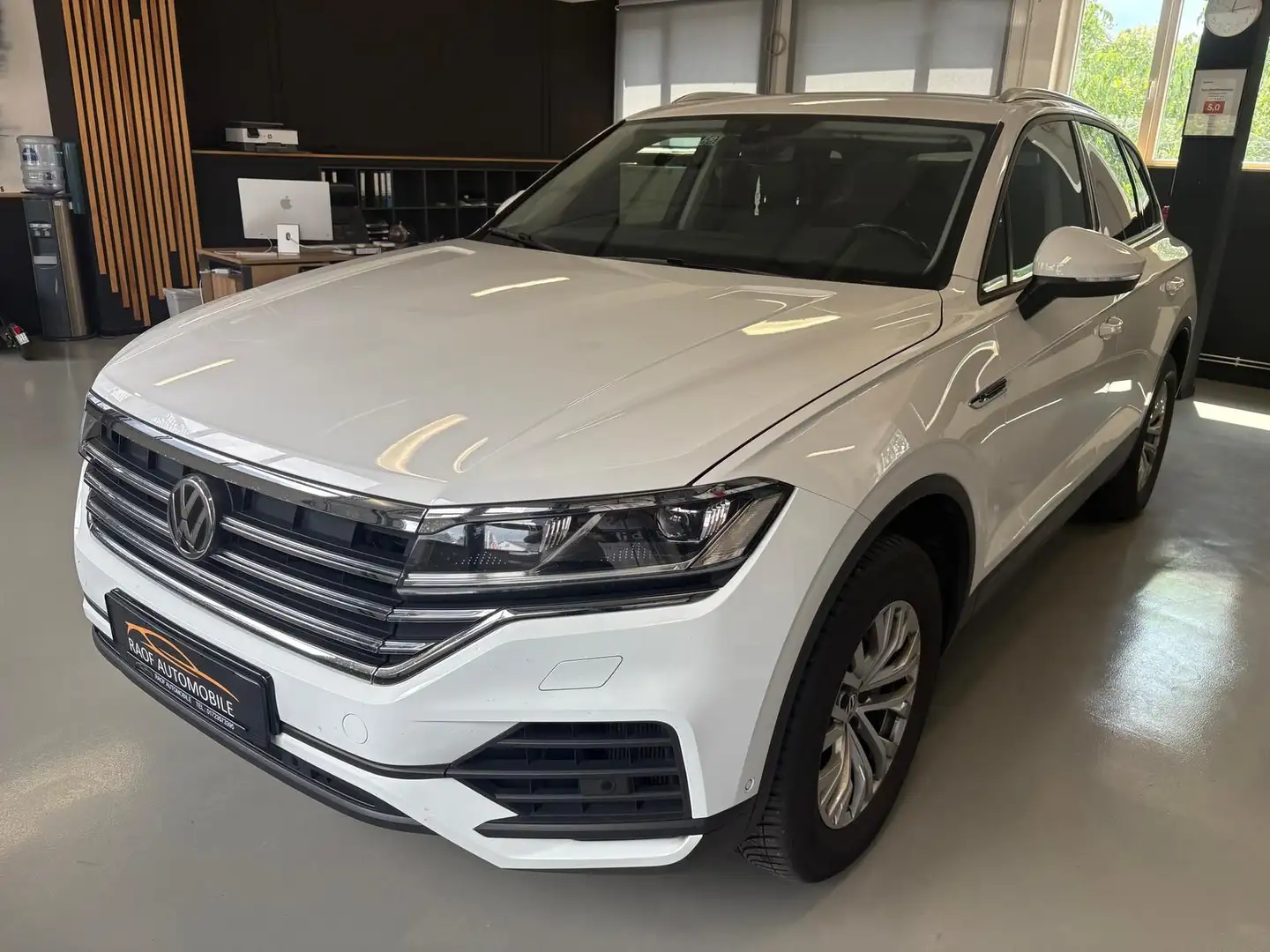 Volkswagen Touareg 3.0 V6 TDI LED-SCHEINWERFER KAMERA AHK Blanc - 1