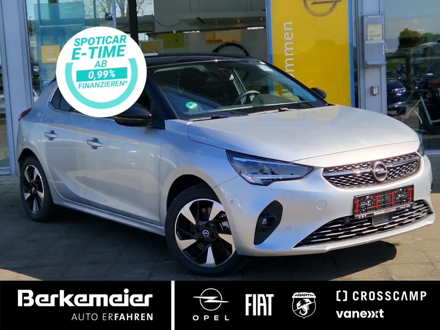 Opel Corsa-e Elegance **Navi/Sitzhzg/Kamera/11kW** Argent - 1