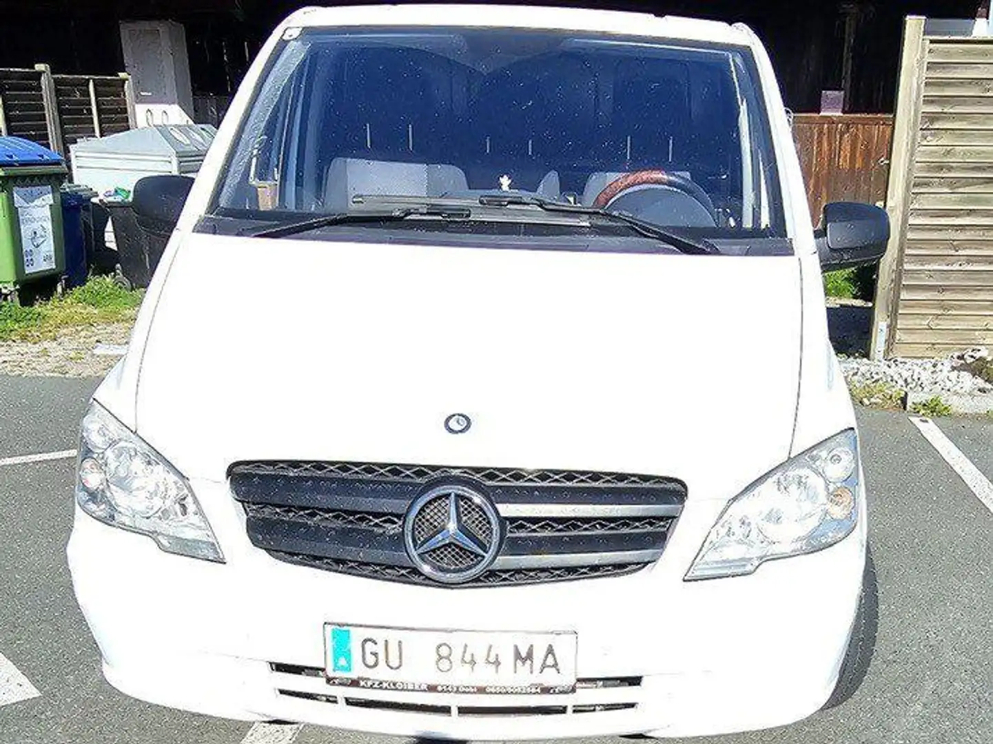 Mercedes-Benz Vito Vito 113 CDI BlueEfficiency lang Aut. Weiß - 2