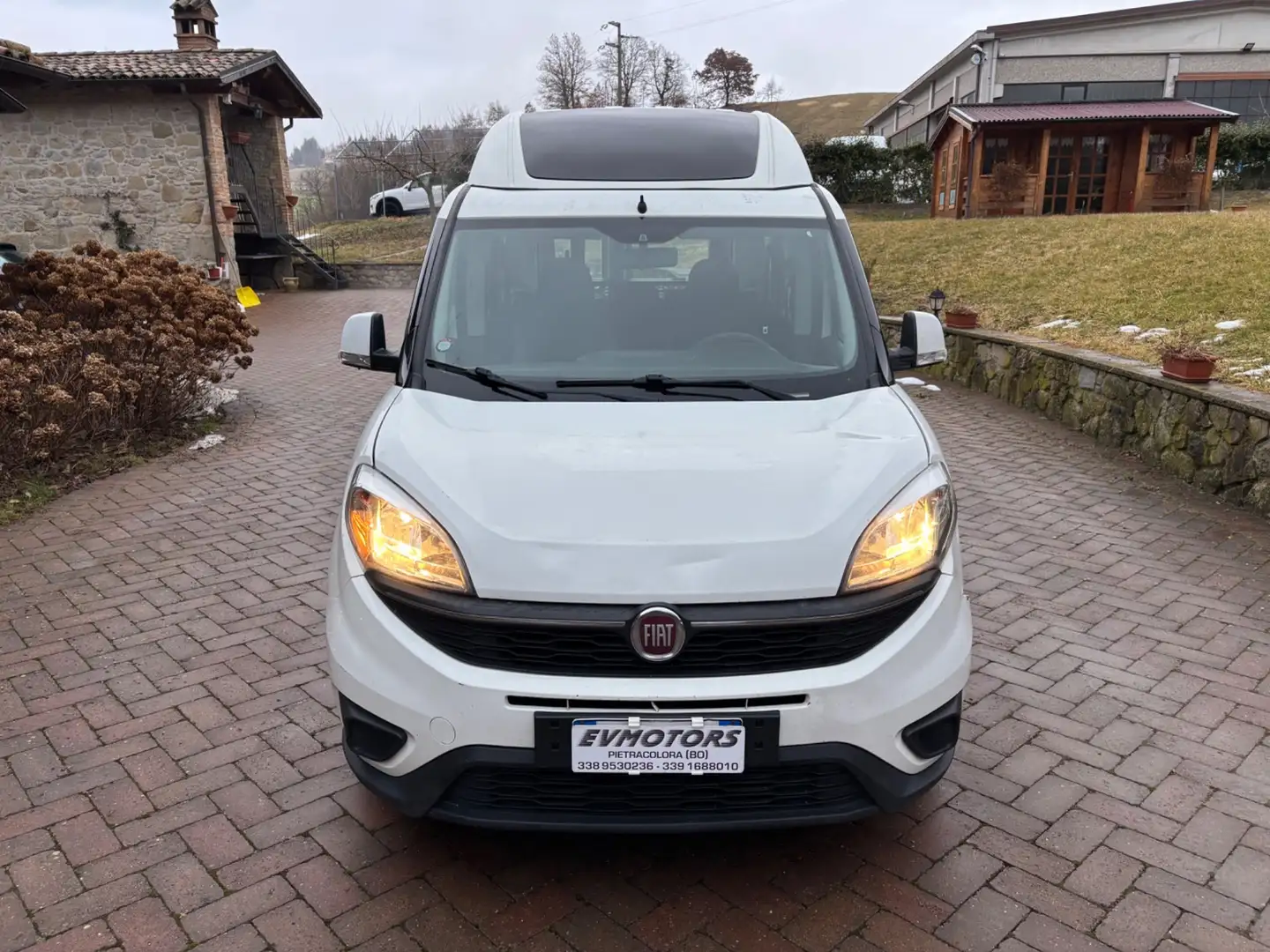 Fiat Doblo Doblò 1.6 MJT 120CV PL Combi Maxi XL M1 SX Blanc - 1