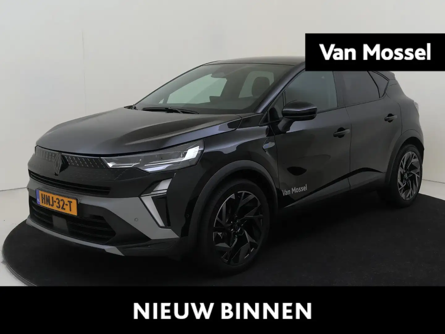 Renault Captur 1.6 E-Tech full hybrid 145 esprit Alpine Zwart - 1