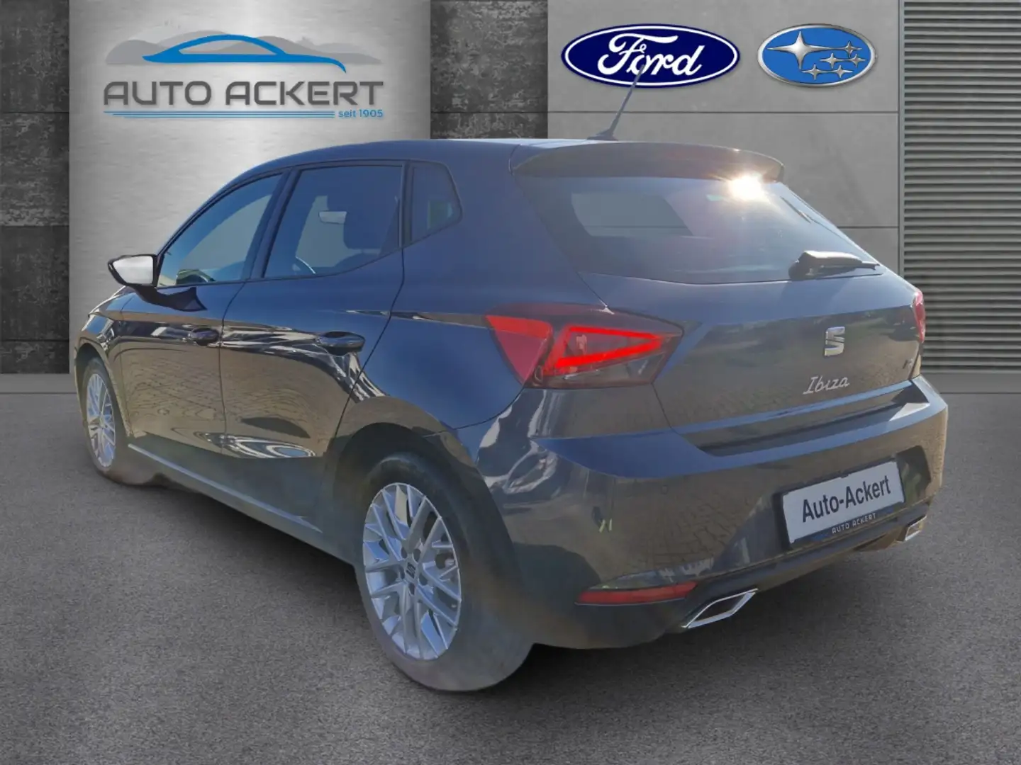 SEAT Ibiza 1.0 TSI FR Line DSG Navi LED Klima Sitzh. ZV Gris - 2