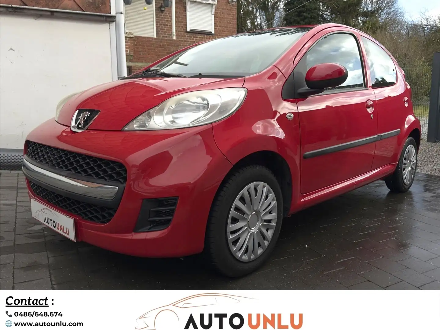 Peugeot 107 1.0i  // TRES BELLE VOITURE // Rood - 1