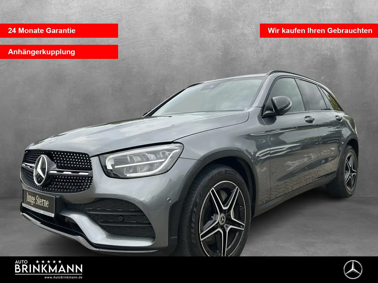 Mercedes-Benz GLC 200 GLC 200 AMG-Line/AHK/KAMERA/LED/4M/NIGHT AMG Line Grau - 1
