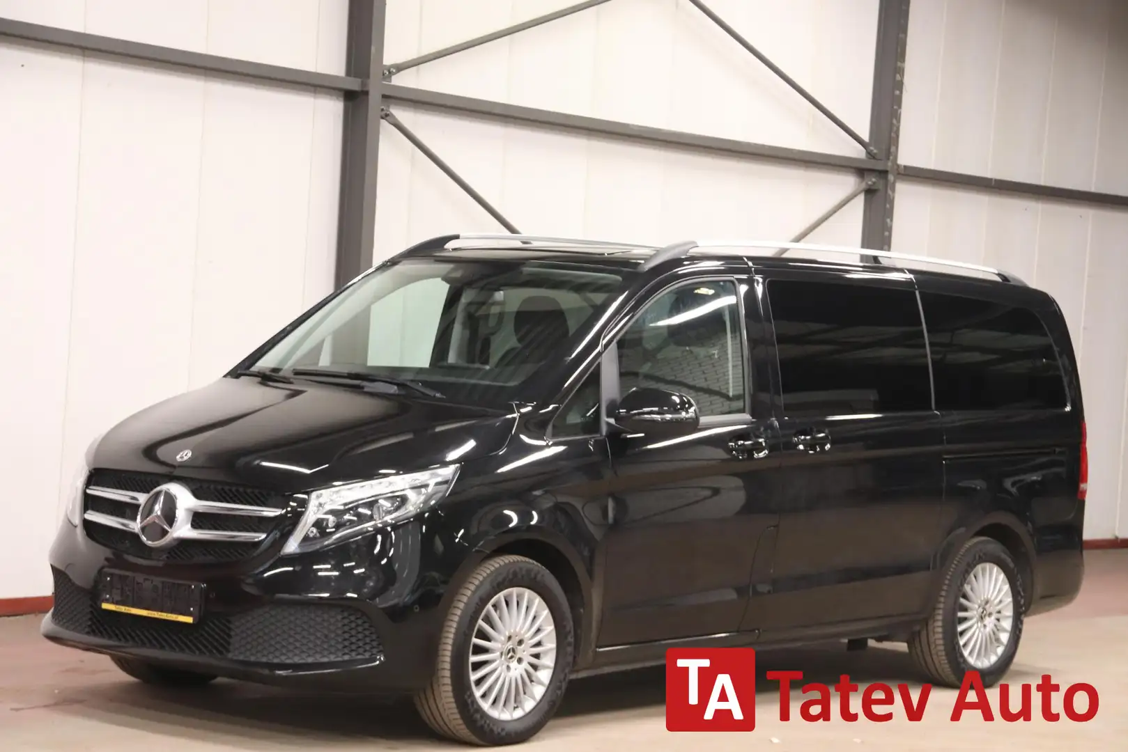 Mercedes-Benz V V300D LANG 7 Personenbus DUBBELE SCHUIFDEUR Noir - 1