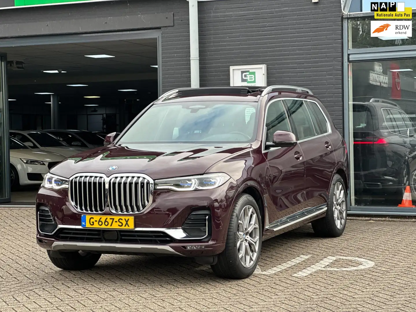 BMW X7 XDrive40i High Executive 7p./PANO-DAK/CAMERA/NL-AU Burdeos - 1