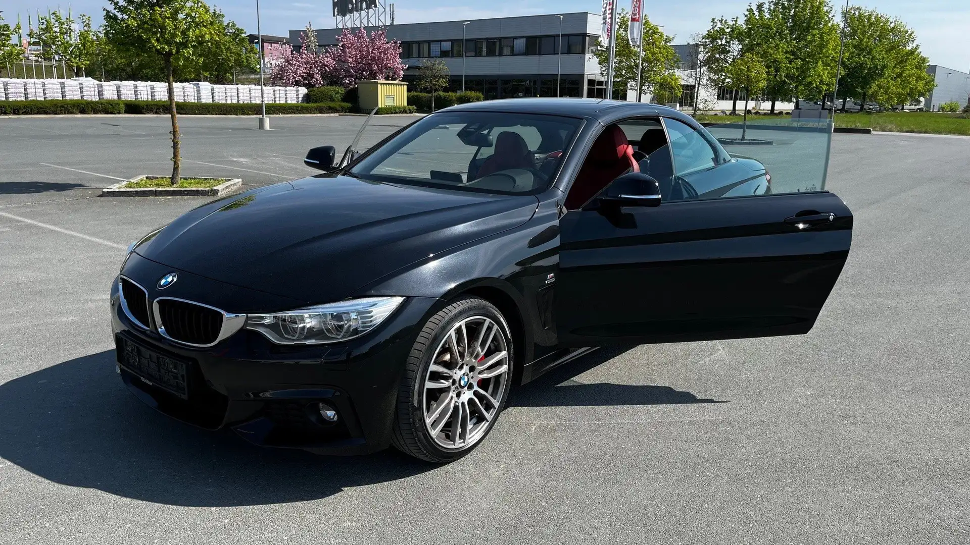 BMW 430 430i xDrive Cabrio Sport Line Aut. Sport Line Schwarz - 1