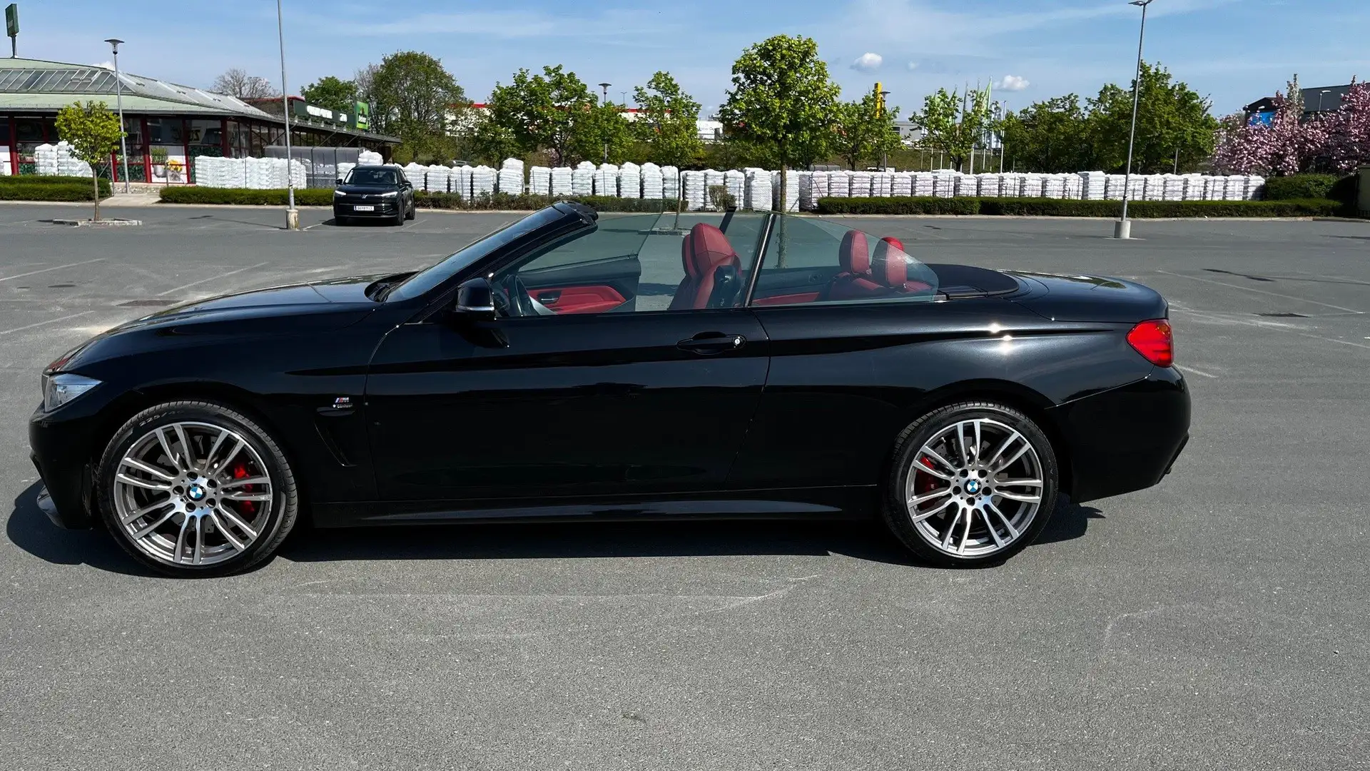 BMW 430 430i xDrive Cabrio Sport Line Aut. Sport Line Schwarz - 2