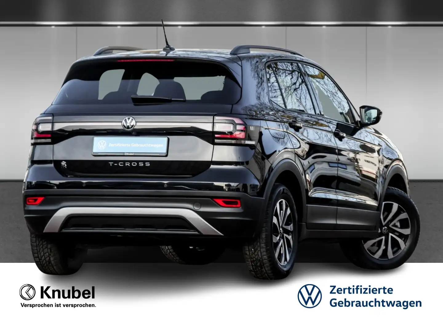Volkswagen T-Cross ACTIVE 1.0 TSI Kamera ACC Navi App-Connect Wire... Schwarz - 2