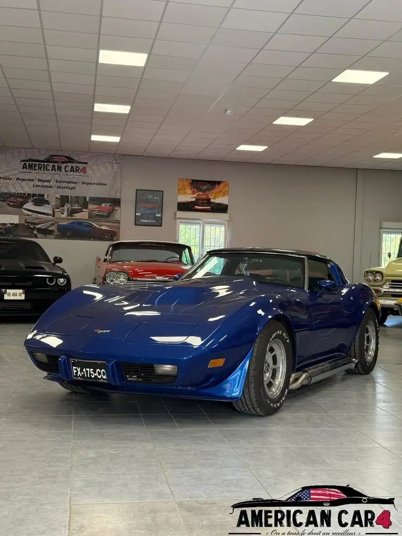 Chevrolet Corvette C3 350ci V8 Blauw - 1
