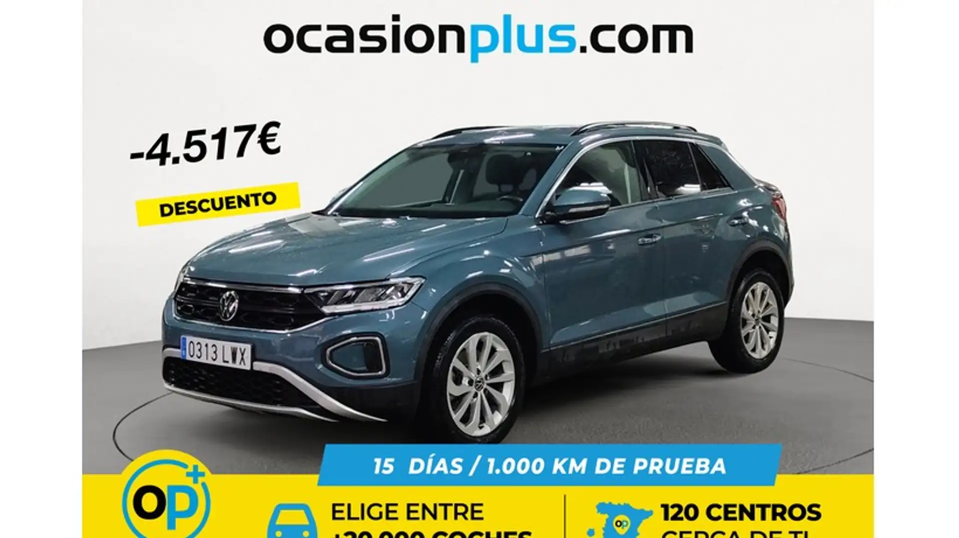 Volkswagen T-Roc 2.0TDI Life DSG7 110KW Blau - 1