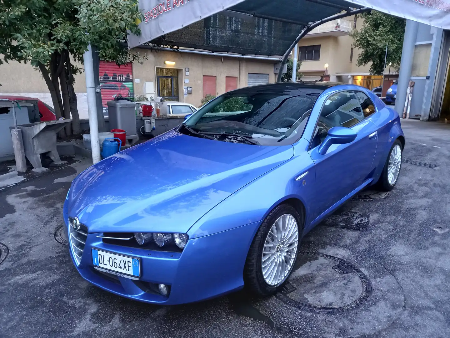 Alfa Romeo Brera Brera 3.2 V6 Sky Window Q4 Bleu - 1