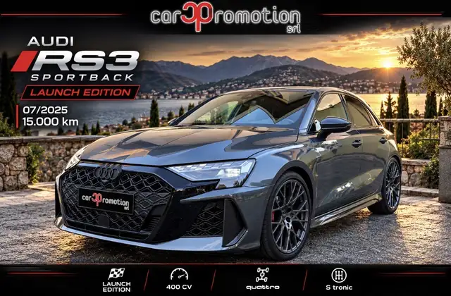 Audi RS3 A3 IV 2024 Sportback Sportback 2.5 tfsi launch edi