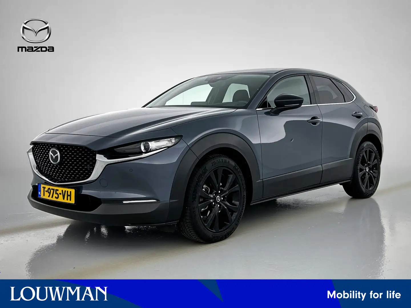 Mazda CX-30 2.0 e-SkyActiv-G M Hybrid Homura Automaat Achterui Grijs - 1