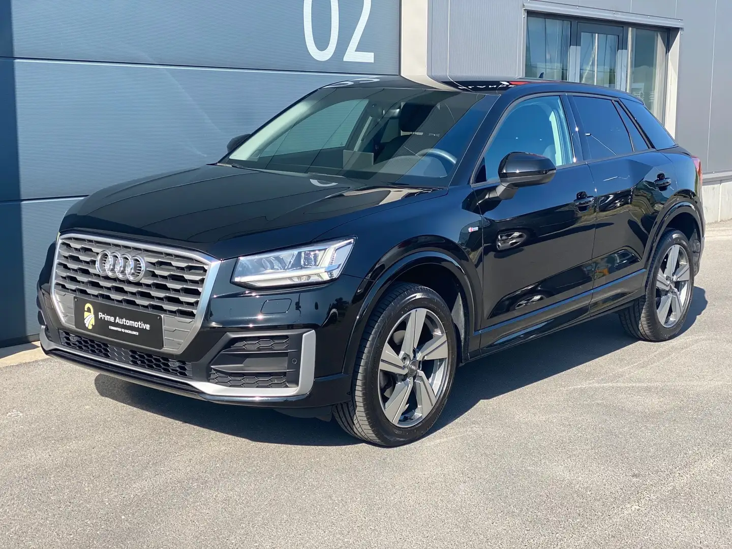 Audi Q2 1.5 TFSI Strc * S-Line * GPS * CAM * LEDER * DAB * Noir - 1