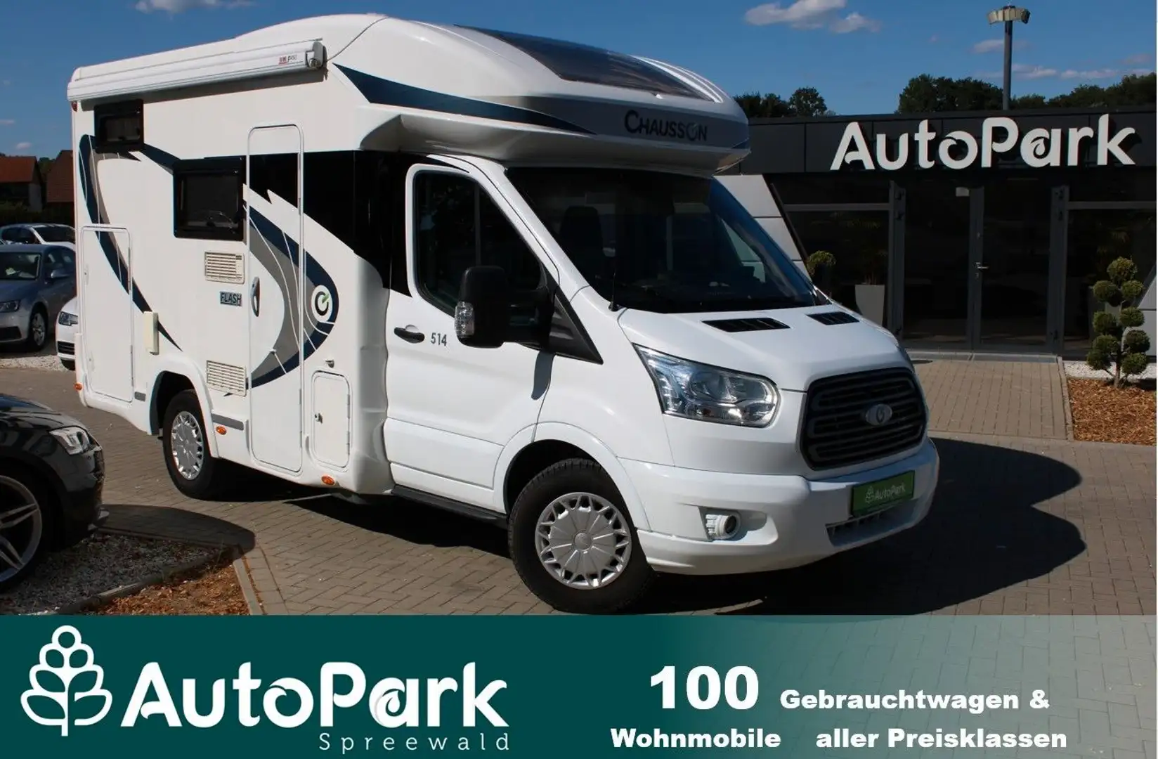 Chausson 514 Flash TOP Zustand - Wenig KM Weiß - 1