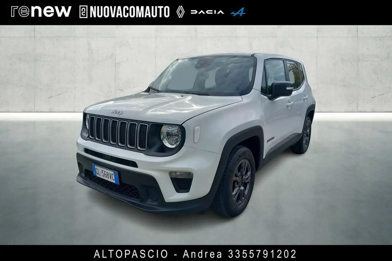 Jeep Renegade 1.0 t3 Limited 2wd Blanc - 1