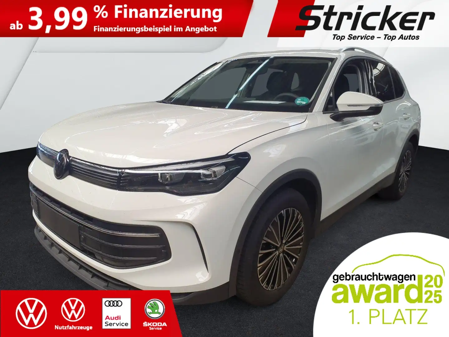 Volkswagen Tiguan Life 1.5eTSI 339,-ohne Anzahlung AHK Navi Bianco - 2