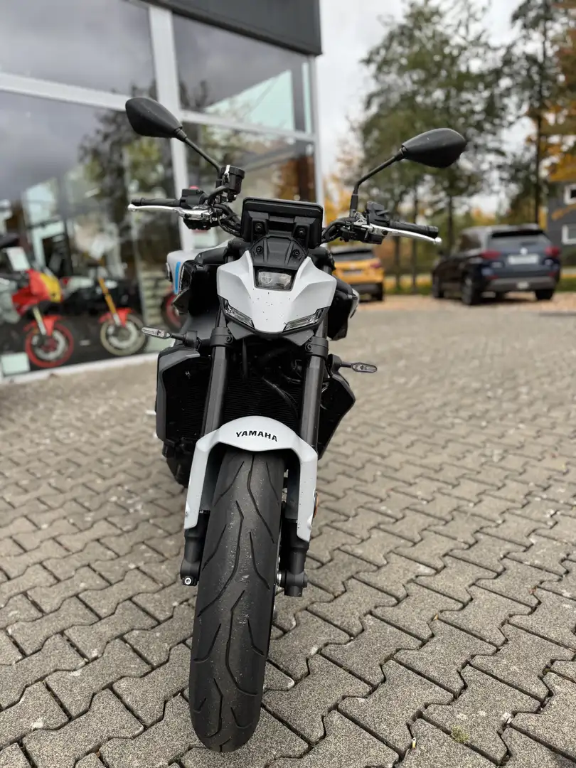 Yamaha MT-09 Akrapovic Auspuff, Kennzeichenträgerumbau Gris - 1