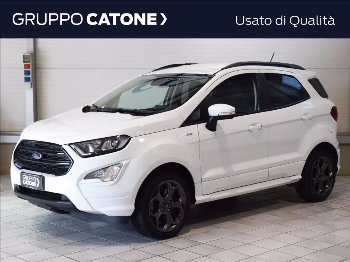 Ford EcoSport 1.0 ecoboost ST-Line s&s 125cv Weiß - 1