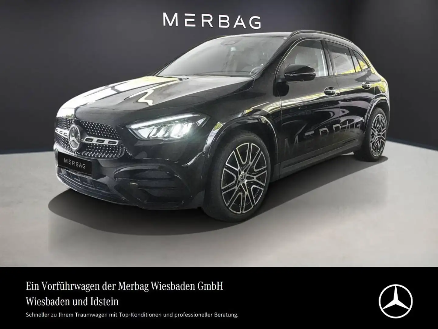 Mercedes-Benz GLA 200 AMG-NIGHT-KEYLESS-DISTRONIC-AHK-UVP 58.500,- Schwarz - 1