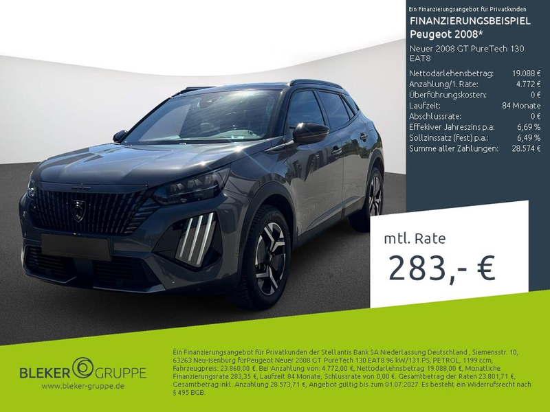 Peugeot 2008 Neuer 2008 GT PureTech 130 EAT8
