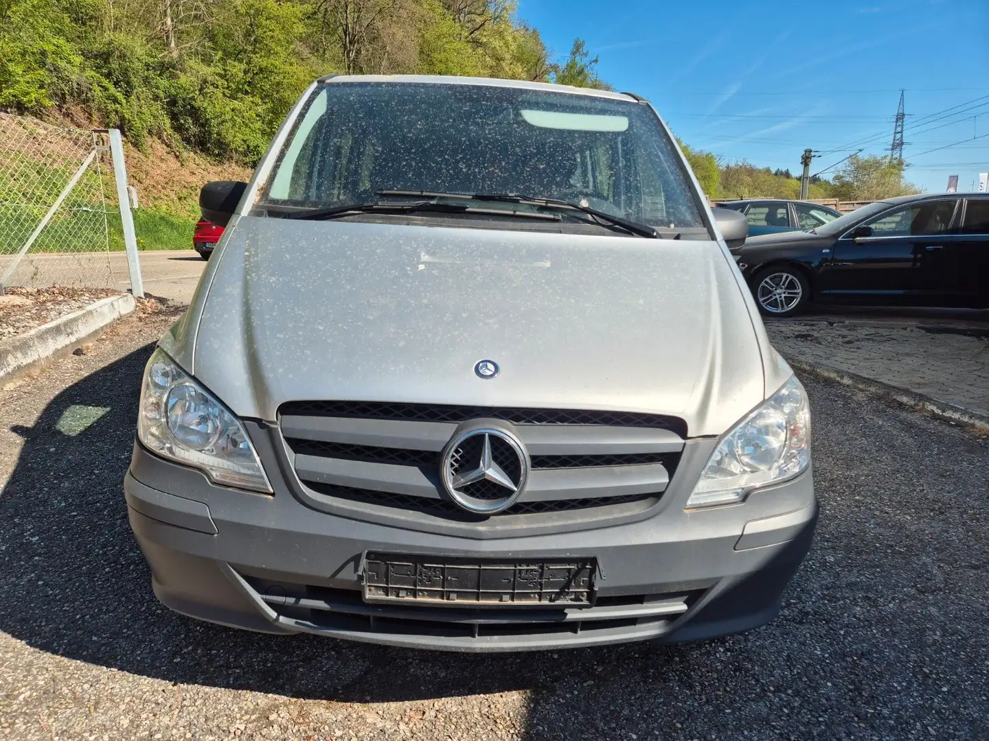 Mercedes-Benz Vito Kombi 116 CDI lang Automatik 8 Sitzer EU5 Silber - 2