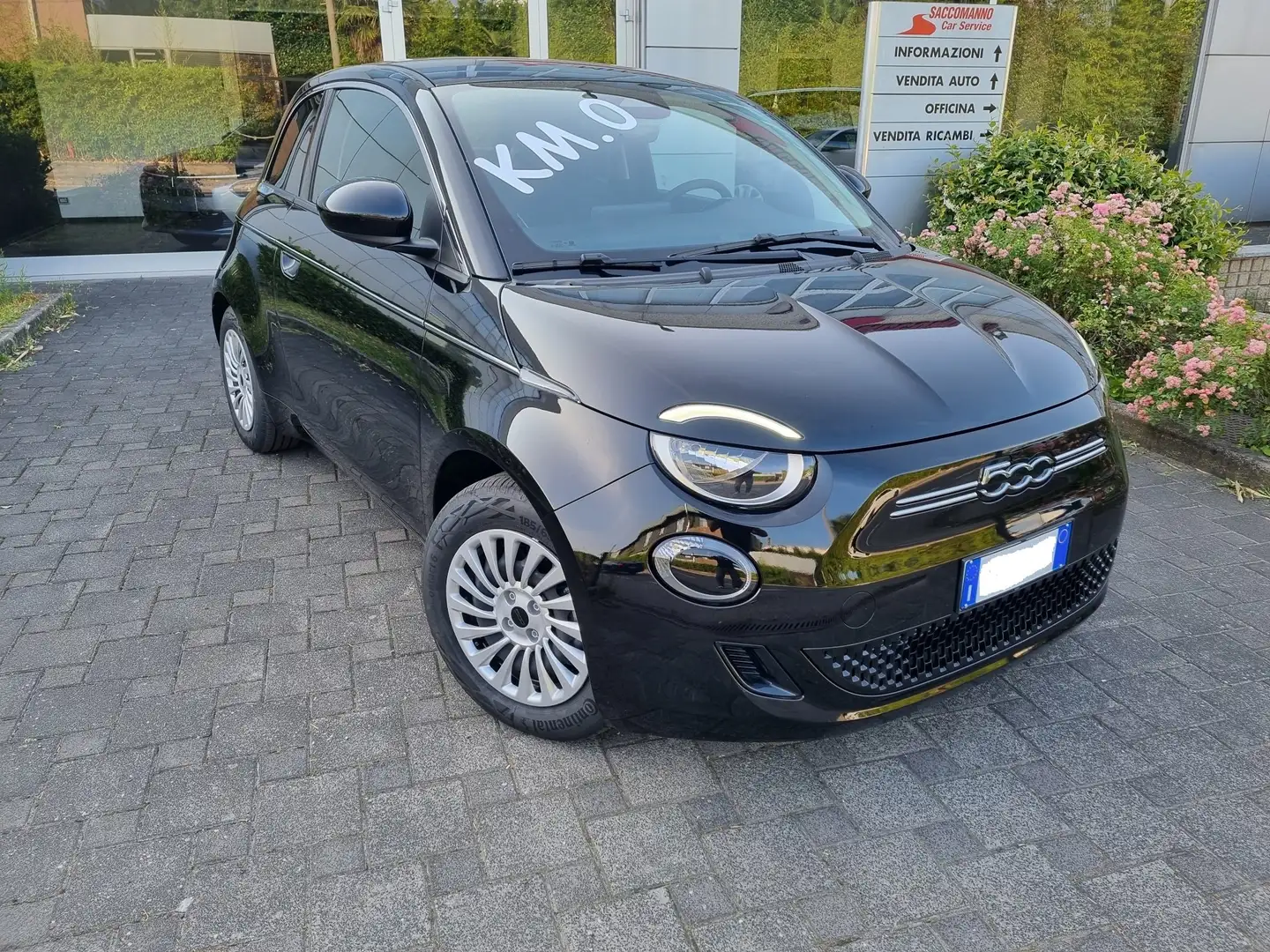 Fiat 500e 500e 42KW PACK CROMO Black - 1