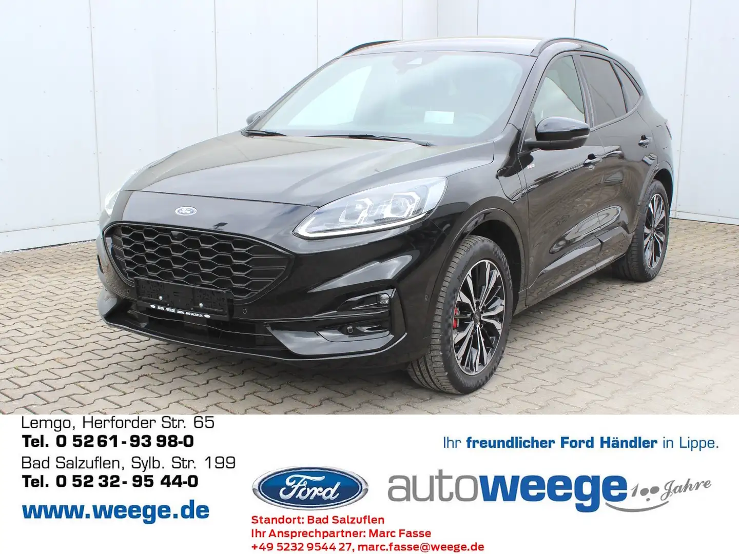 Ford Kuga Plug-In Hybrid ST-Line X Schwarz - 1