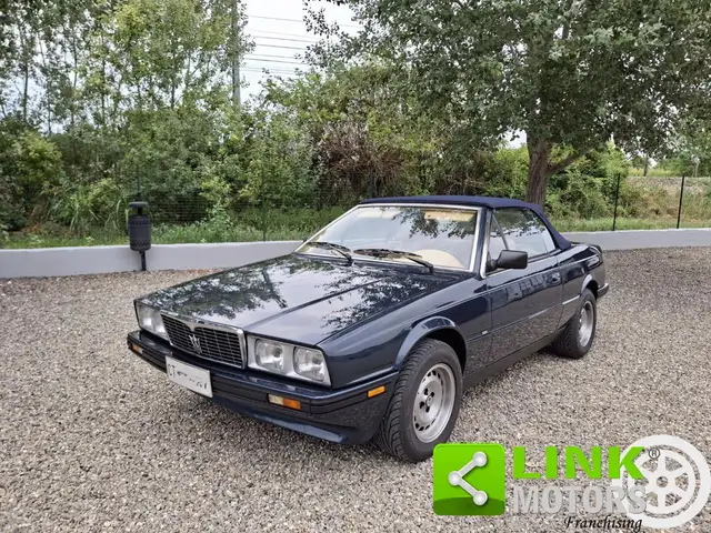 Maserati Biturbo Iniezione Spyder Zagato ASI ORO