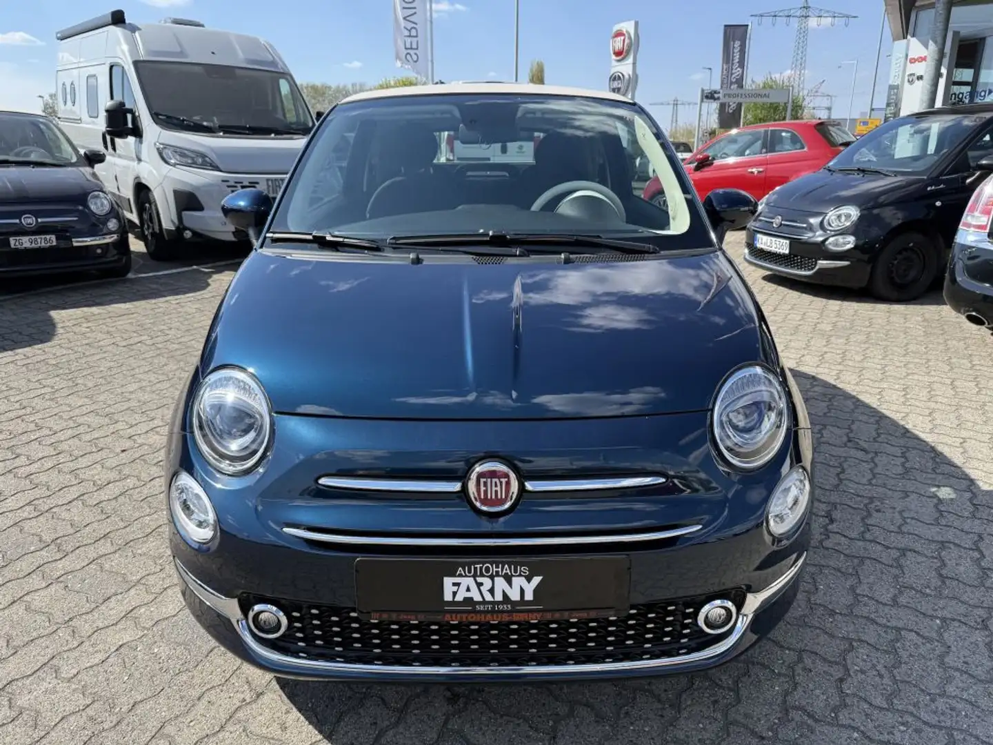 Fiat 500 C 1.0 GSE Hybrid Dolcevita Blau - 2