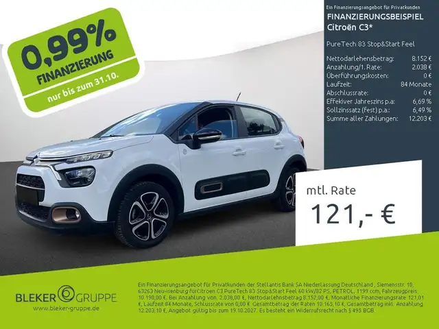 Citroen C3 PureTech 83 Stop&Start Feel