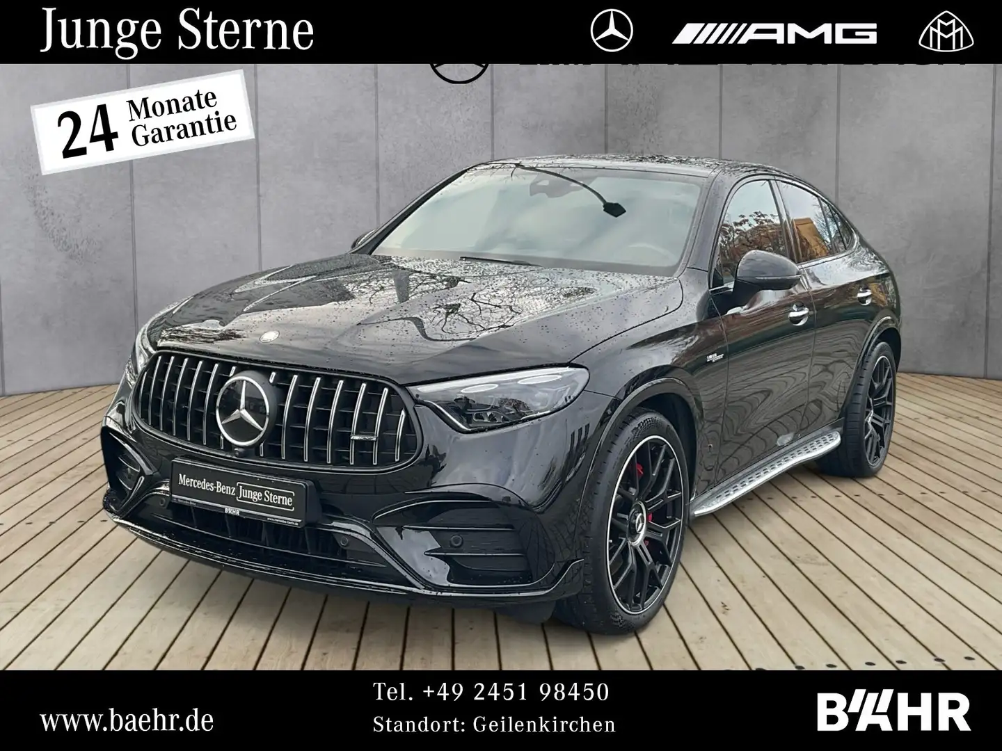 Mercedes-Benz GLC 63 AMG GLC 63S E Performance Coupé Night/Premium/Pano Noir - 1